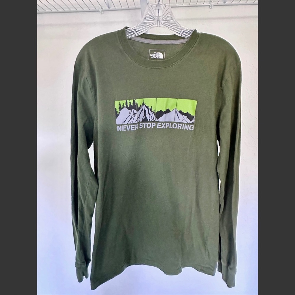The North Face | Men’s Long Sleeve Graphic Print Shirt | Sz S